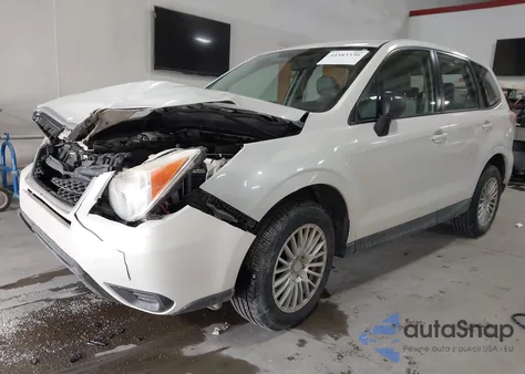 2014 Subaru Forester 2.5I z USA, uszkodzony, nr VIN JF2SJAAC3EH475785